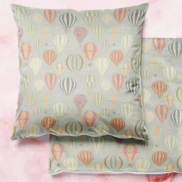 ArtzFolio Multicoloured Set of 2 Square Cushion Covers-82