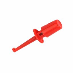 43mm Test Hook Clip Precision Single-Point Test Probe With Secure Grip For Reliable Circuit Analysis And Troubleshooting - Red - RS691943mm Test Hook Clip Precision Single-Point Test Probe With Secure Grip For Reliable Circuit Analysis And Troubleshooting - Red - RS6919 image 2