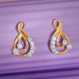 GIVA Infinitude Diamond Earrings-image-55