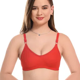 don't Shy Medium Coverage Solid Bra image 1