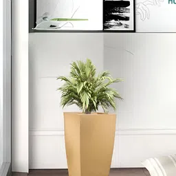 Go Hooked Brown Matrix Shaped Planters-49