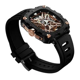 CIGA Design Men Dial & Straps Analogue Automatic Motion Powered Watch X051-BR01-W5B image 4