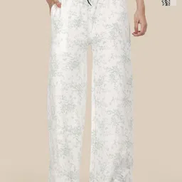 Esplendido Women Pack Of 2 Printed Cotton Mid-Rise Lounge Pants-picture-14
