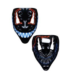 Hookaba Goth Glow LED Party Halloween Live Concert Mask-61