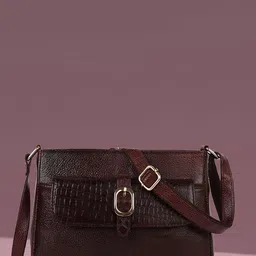SPOTIC Women Textured Crossbody Leather Sling Bag-picture-20