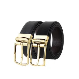 Hayes London Men 2 Leather Reversible Formal Belt-image-66