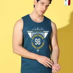 WOOSTRO Pack Of 2 Men Typography Printed T-shirt summer collection-image-38