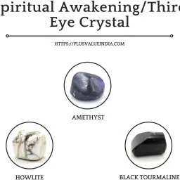 Third Eye Crystal Bag – Reiki Healing Crystal Regular Asymmetrical Crystal, Quartz Pebbles-image-1