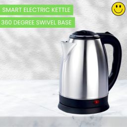 Electric Kettle with Stainless Steel Body 1.5 litre for boiling Water/coffeeF64 Electric Kettle-image-101