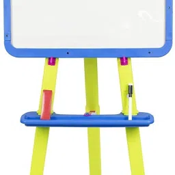 Magnetic Easel Writing and Printing Board with Stand for Kids Learning-20