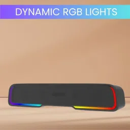 Clairbell Audio Bar (PORTABLE HOME THEATER SOUNDBAR) Dynamic Thunder Sound & RGB LightW408 25 W Bluetooth Soundbar-picture-15
