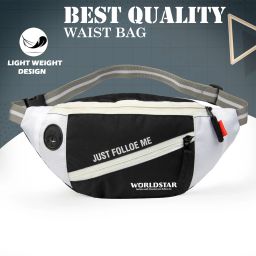 Worldstar Waist Bag for Men Women,Stylish Chest,Fanny Pouch,Belt Sport Bag Hiking,Trekking Handy Hiking Zip Pouch Document Money Phone Belt Sport Bag-image-50