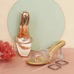 FABBHUE Embellished Slim Heels-39