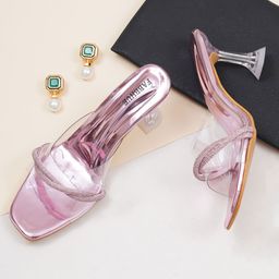 FABBHUE Embellished Slim Heels-52