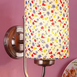 Devansh Multicolor Wall Mounted Lamp With Steel Base-image-36