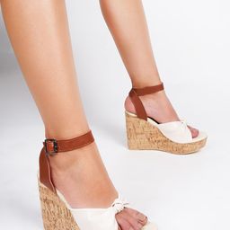 JM Looks Peep Toes Wedge Heels-8