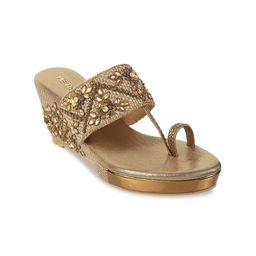 Metro Embellished Wedge Heels-46