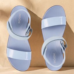 Mochi Women Blue Solid Heels-picture-54