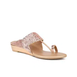 Inc 5 Embellished One Toe Wedge Heels image 5