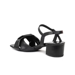 Inc 5 Open Toe Knot Detail Block Heels image 4