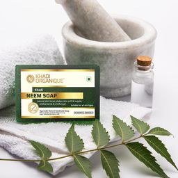 Khadi Organique Set Of 6 Neem Handmade Soap 125g Each-52