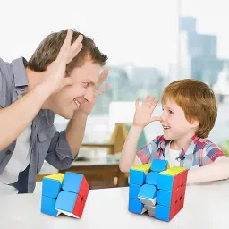 d eternal Speed Cube Combo Set of 2x2 and 3x3 �Magic Puzzle Brainteaser Game Toy image 5