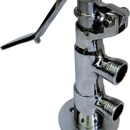 Set of Vertical Brass foot operated tap, handsfree function Foot Pedal Flush-image-35