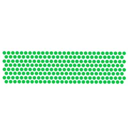 Comet Busters Traditional Designer Bindis - Green image 1