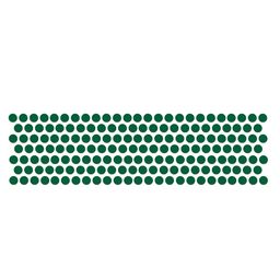 Comet Busters Traditional Designer Bindis - Green image 1