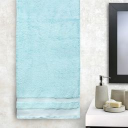 SPACES Green 600 GSM Pure Cotton Bath Towel-image-0