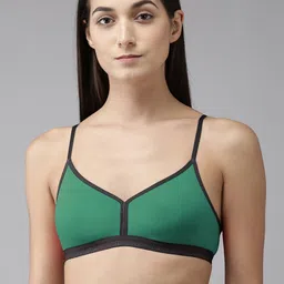 PIBU Pack Of 2 Full Coverage Non Padded Bra With 360 Degree Support image 2