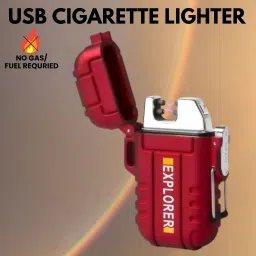 Explorer USB Cigaratte Lighter, Windproof Flameless ARC Rechargeable LighterF484 Explorer USB Cigaratte Lighter, Windproof Flameless ARC Rechargeable LighterF484 Pocket Lighter-image-17