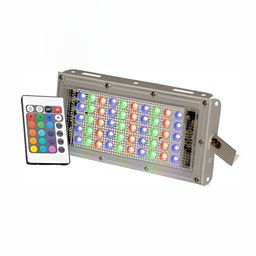 SPARK WORLD Blue and Red Aluminum Remote Control Outdoor Lamps-2