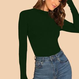 Dream Beauty Fashion High Neck Fitted Top-picture-22