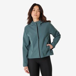 Women's Hiking Jacket MH100 - Green-image-39