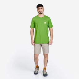 Men Hiking Breathable T-shirt - NH100 Green-image-71