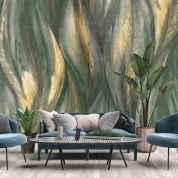 Decorative Green Wallpaper-image-19