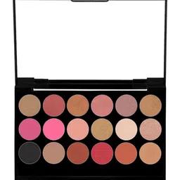 C2P PROFESSIONAL MAKEUP Shimmery & Matte Eyeshadow Palette - Deep Rose image 3