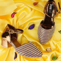 BAESD Girls Embellished Block Heels-15