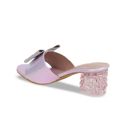 Shezone Embellished Block Heels image 4