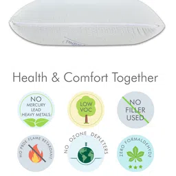 The White Willow White Regular Orthopedic Cooling Gel Memory Foam Bed Pillow image 2