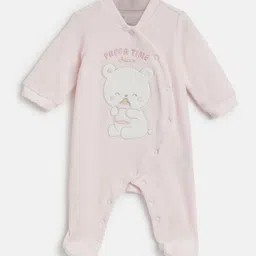 Chicco Unisex Kids Applique Front Opening Embroidered Sleepsuit-image-78