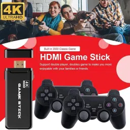 mega star Wireless Console Game Stick Video Game Console Built-in 3000 image 4