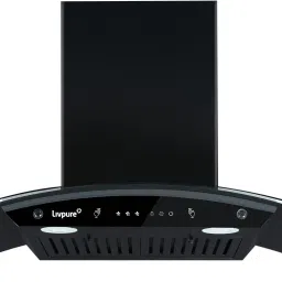 Elega-90 Auto Clean Curved Glass 90 cm| 6 Years Motor Warranty|Heat Autoclean| Gesture Control| Baffle Filter|Powerful Suction | Low Noise Wall Mounted Black 1300 CMH Chimney-image-44
