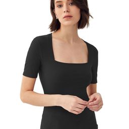BAESD Sheen Sheer Top-image-77