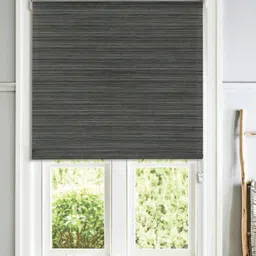 Deco Window Grey Striped Room Darkening Window Blinds-image-23