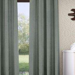 Fashion String Grey Black Out Door Curtain-image-3