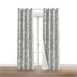 BFAM Grey & White Floral Black Out Window-image-87