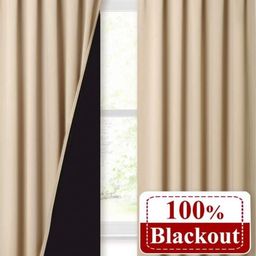 BFAM Beige & Black Sheer Window-image-94