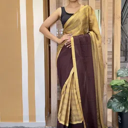 Mitera Striped Ready to Wear Saree-image-89